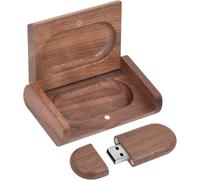 16GB Wooden USB 2.0 Flash Drive with Wooden Box for Wedding Friends Family!