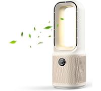 16in/24in Ventilateur Colonne Sans Pale,Ventilateur Tour Silencieux,8 Vitesses,Oscillation 90°,Écran LED,Ventilateur Sans Lame Rafraichisseur d'Air,Ventilateur Colonne pour Maison,Bureau (13in)