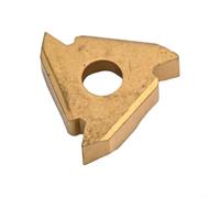 16IR AG55 Lot de 10 inserts de filetage en carbure pour tour CNC, outils de filetage à gauche pour les opérations de finition et de finition dans l'industrie