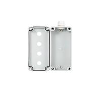 16mm button switch box waterproof control box outdoor rainproof water 1hole 2hole 3hole 4hole 5hole electrical power box NWPNLXEA(5hole)