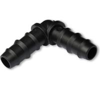 16mm Coude Connecteur 44x44mm Coude Connecteur de tuyau Raccord de tuyau Goutteur à angle droit Bradas 7270