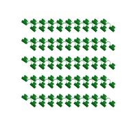 (16MM Iight Green) 50Pcs Pipe Clip Greenhouse Clamp Fitting Garden Lamination Card Net Hoop Part Accessories Assembly Replacement