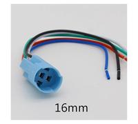 16mm Metal Push Button Switch LED Light 3-6V 12V 24V 220V Self lock/Momentary Self reset Car Start Button Power Button NWPNLXEA(10,12-24V)