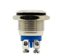 16mm Start Horn Button Momentary Stainless Steel Metal Push Button Switch