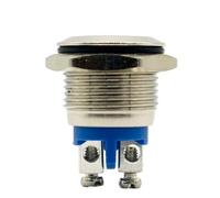 16mm Start Horn Button Momentary Stainless Steel Metal Push Button Switch