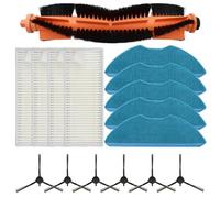 16pc aspirateur principal brosse filtre brosse latérale en tissu, compatible avec Homerun 3000 série XU3100/01 XU3110/02 XU3000/01 XU3000/02 XV1430/00