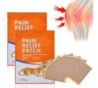 16pc Patch Anti Douleur, Patch De Soulagement Douleur Tigre, patch Chauffant Dos pour Douleurs Musculaires et Articulaires, Pain Relief Patches Pour Douleurs Cou, Nuque, Epaules et poignet