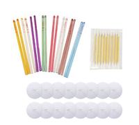 16pcs Bougie D'oreille, Kit Bougie Auriculaire Pour Enlever La Cire À L?Oreille Avec Cire D?Abeille Organique Naturelle