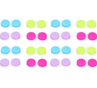 16pcs Étui à lentilles de contact coloré pour l'inauguration - Étui de rangement pour les activités de plein air - Voyage