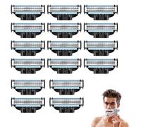 16PCS Lame Rasoir Compatible Avec Mach 3