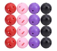 16pcs / Sac en Plastique Golf Square Hole Balle Alimentation 4pcs Pink 4pcs Rouge 4pcs Violet 4pcs Noir
