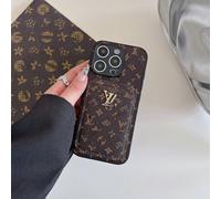 (16Promax, Little Flower) Suitable for iPhone series, this retro card holder case is a luxury and trendy protective cover for your iPhone.