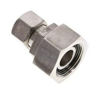 16S & 25S Raccord à compression droit en acier inoxydable avec pivot 250 bar Joint torique FKM Cône ISO 8434-1