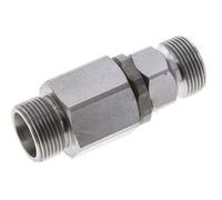 16S Acier zingué Joint tournant à bille Raccord coupant DN 12350 bar NBR ISO 8434-1