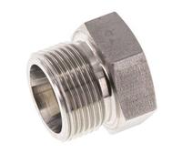 16S Bouchon de fermeture en acier inoxydable pour tubes 400 Bar DIN 2353