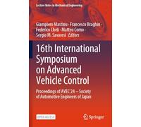 16th International Symposium on Advanced Vehicle Control: Proceedings of AVEC’24 - Society of Automotive Engineers of Japan