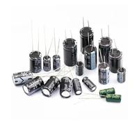 16V Aluminum Electrolytic Capacitor 10UF 22UF 33UF 47UF 100UF 220UF 470UF 680UF 1000UF 2200UF 3300UF 4700UF 6800UF 22000UF NWPNLXEA(16V 33UF 20PCS)