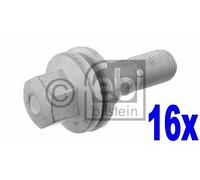 FEBI BILSTEIN Boulons de roue avant (29208) pour Citroën C3 I DS3 Peugeot 308 SW II