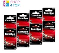 16x CAMELION LR736 / AG3 / LR41 Piles Alcalines Bouton 1,5V