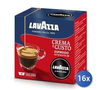 16X Multipack Café Lavazza Caps Crème Goût Modo Mio X16