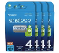 16X PANASONIC ENELOOP PILES AA 2000mAh RECHARGEABLE Ni-MH ACCU LR06 BK-3MCCE