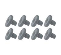 16X rouleaux de panier for lave-vaisselle, roues roue inférieure