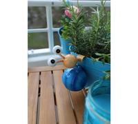 16x suspensions pour pots Escargots Tête branlante Décoration jardin Bac à fleurs Boîte à plantes