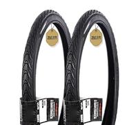 16x1.375 Pneu Vélo, 16-1.375 Clincher 60 TPI pour VTT Tourisme Vélo Ville avec Semelle Anti-Dérapante 16 1.375 70-110 PSI