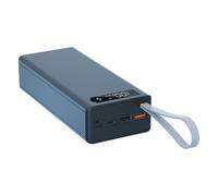 16X18650 BoîTe de Rangement de Batterie PD QC3.0 Charge Rapide BoîTe de Banque de Puissance Bricolage Case 18650 BoîTe de Support de Batterie Noir