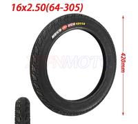 16x2.50 (64-305) Pneu Chambre À Air Pour Vélos Électriques (Vélos Électriques), Vélos Pour Enfants, Petit Bmx Et Scooters 16*2.5 Pneu