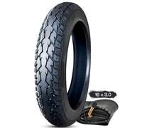 16x3.0 Pneu de Vélo, Pneu à Chambre 16-3.0 4 PR Résistant aux Crevaisons Pneu Neige 16 3.0 250 kPa 36 PSI pour Vélo Électrique Avant ou Arrière Remplacement 76-305