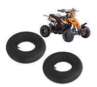16X6 50 8 0 Chambre à Air 16x6 50 8 tire tube 2 Pièces Avant Arrière Haute sécurité Go Kart Chambre à Air Anti explosion avec Tige de Valve Droite TR13 pour Tubes