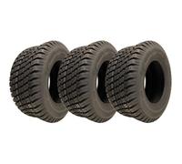 16x6.50-8 Lawnmower Tyres 4ply Turf Grass Wanda P332 Road Legal 280kg (Set of 3)