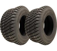 Parnells - 2 Jeux de Pneus Tubeless Grass, 16x6.50-8 - 4 Plis Wanda P332, E-Marked, 412 mm de Diamètre, 167 mm de Largeur, 280 Kg - pour Turf Ride On Lawnmower, Off-Road, Buggys and Carts