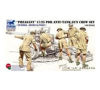 17/25 Pdr Anti-tank Gun Crew Set - 1:35e - Bronco Models G