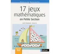 17 Jeux mathématiques en petite section – Cycle 1 – Nathan