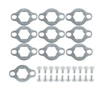 17 mm - 20 mm - Moteur avant 420 # 428# - Plaque de support de pignon - Plaque de support de compartiment - Vis (10 pièces 17 mm)