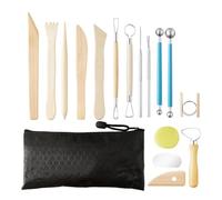 17 Pcs Clay Modelling Tool Pottery Sculpting Tools Clay Carving Tool Set For Sculpture Trimming Shaping Pottery Set Play Modelling For Modeling Crafting