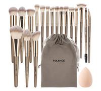 17 pièces/18 pièces/20 pièces/21 pièces/34 pièces Ensemble de pinceaux de maquillage professionnels, pratique à transporter. Cadeau idéal pour les femmes et les filles, cadeaux, pinceaux de maquillage