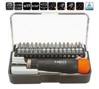 17 Pièces Profi Mécanique de Précision Set 25 Ans Garantie Tournevis Bit Kit
