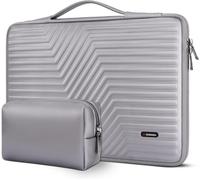 17 Pouces Housse Pour Ordinateur Portable Avec Protection Poignée Etui De Eva Étanche Antichoc Pour 17.3"" Msi Gs73Vr Stealth Pro/Ideapad 320 321/Hp Envy 17/Lg Gram 17"",Argent[PCOM4286412] Argenté