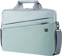 17 Pouces Imperméable Serviette De Protection Ordinateur Portable Sac À Bandoulière Sacoche Pour 17-17.3"" Notebook/Dell/Lenovo/Acer/Hp/Msi/Asus, Vert Menthe Vert