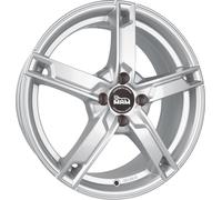17 pouces MAM W4 4x100 ET35 Jantes alu SILVER PAINTED