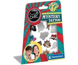 17 Tatouages mystères temporaires - Crazy Chic - Fabriqué en Italie G