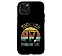 17 Wedding Anniversary for Couple Seventeen Years Marriage Coque pour iPhone 11 Pro