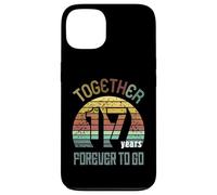 17 Wedding Anniversary for Couple Seventeen Years Marriage Coque pour iPhone 13