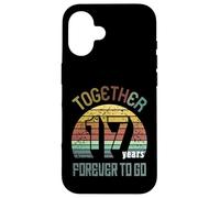 17 Wedding Anniversary for Couple Seventeen Years Marriage Coque pour iPhone 16