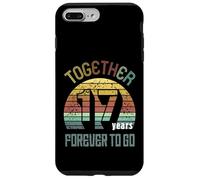 17 Wedding Anniversary for Couple Seventeen Years Marriage Coque pour iPhone 7 Plus/8 Plus