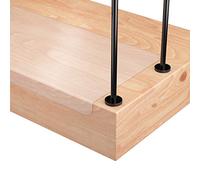 17 x Film de protection d'escalier Sossai® STAIR PROTECT | 25 x 65 cm | bandes auto-adhésives de protection, transparentes | Easy Clean | Autocollants
