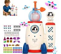 170 Pcs Diy Balloon Space Rocket Kit,diy Magic Balloon Craft Kit-1set